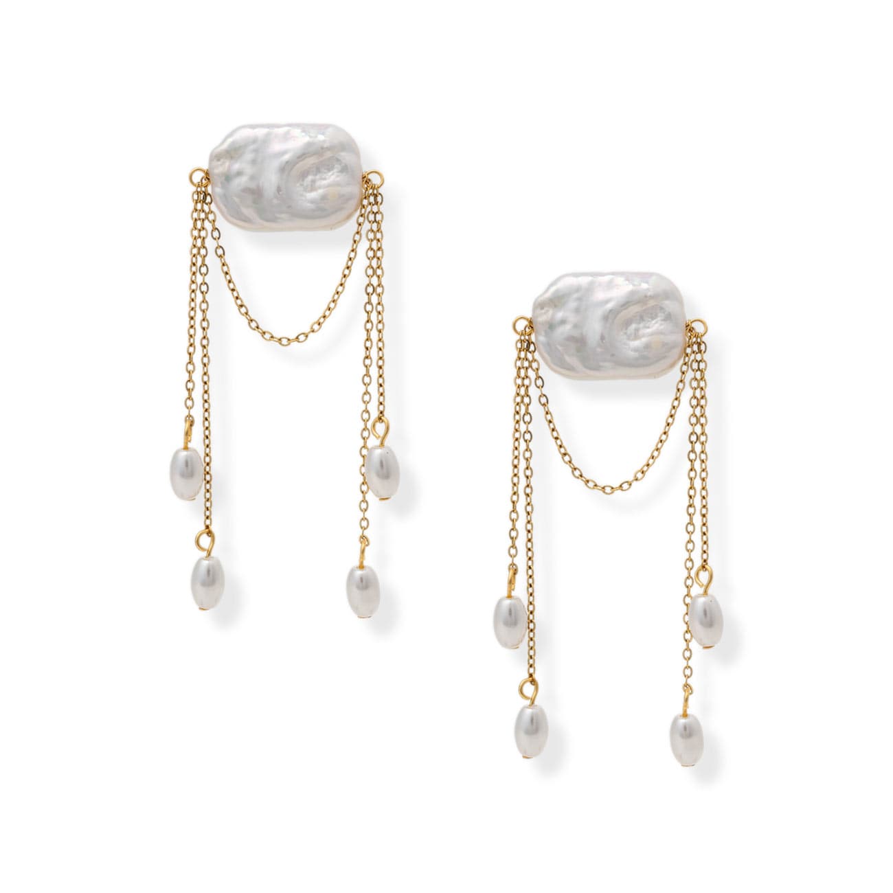 BRACHA Costa Pearl Earrings
