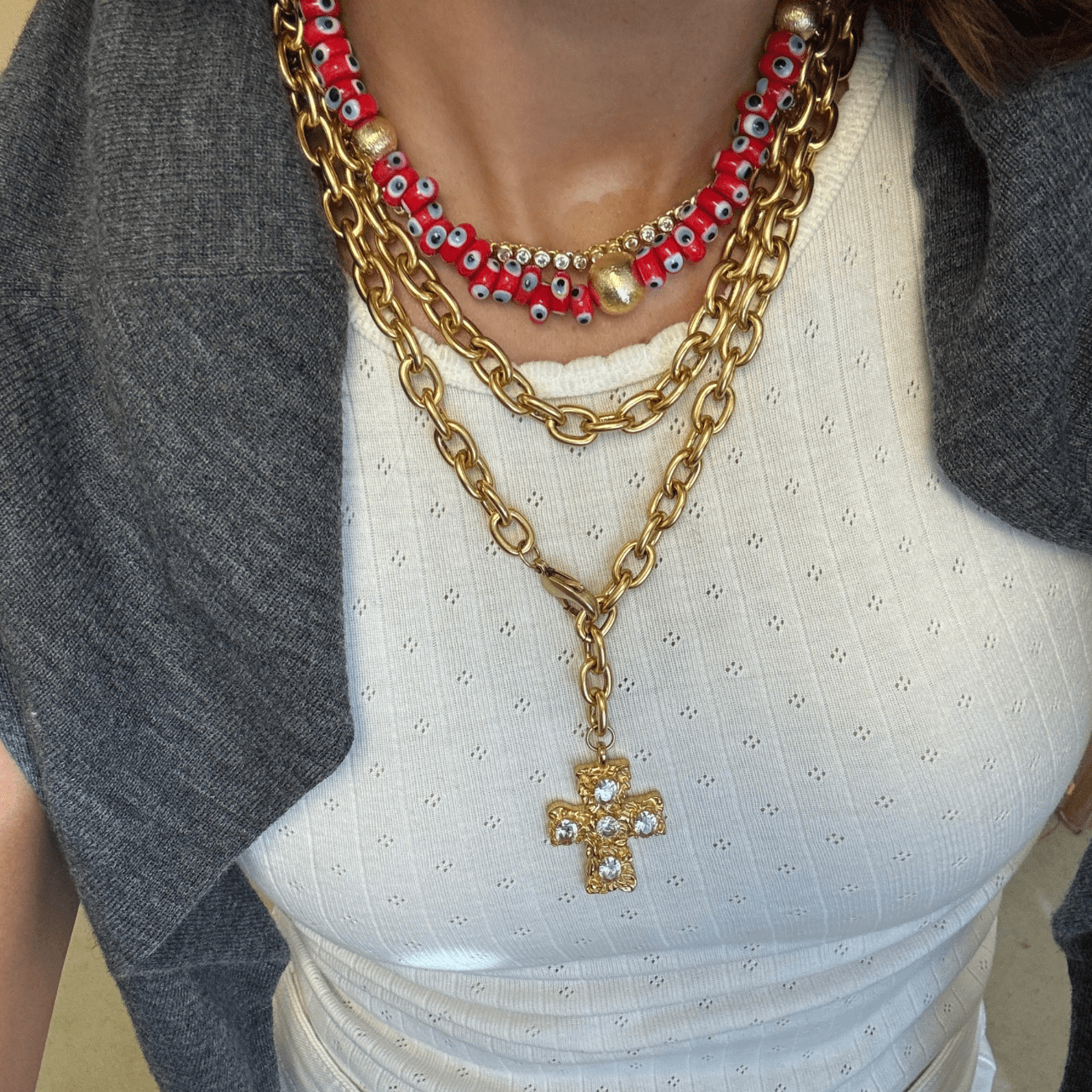 BRACHA Crowned Jewel Necklace