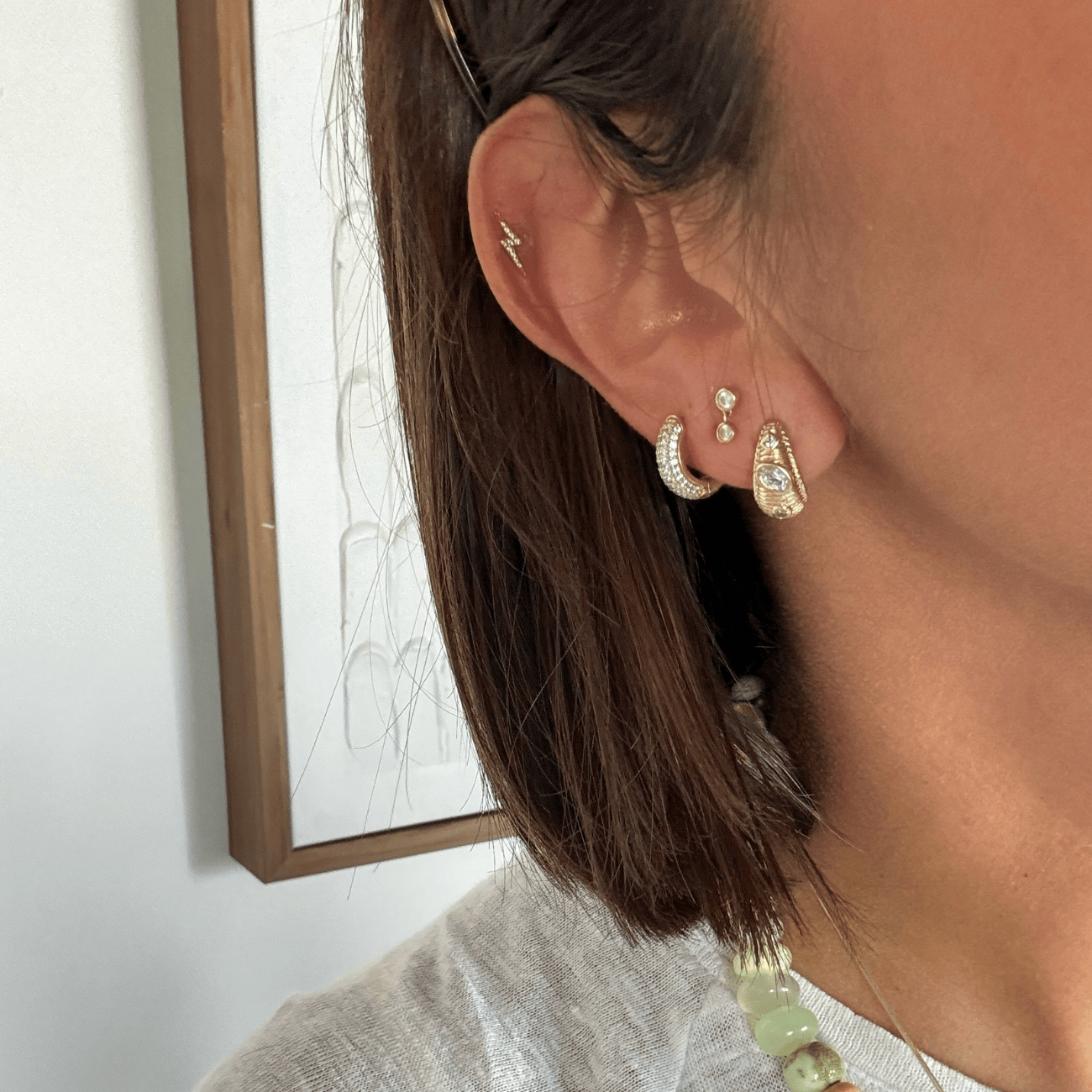 Dakota Huggies Earrings by BRACHA