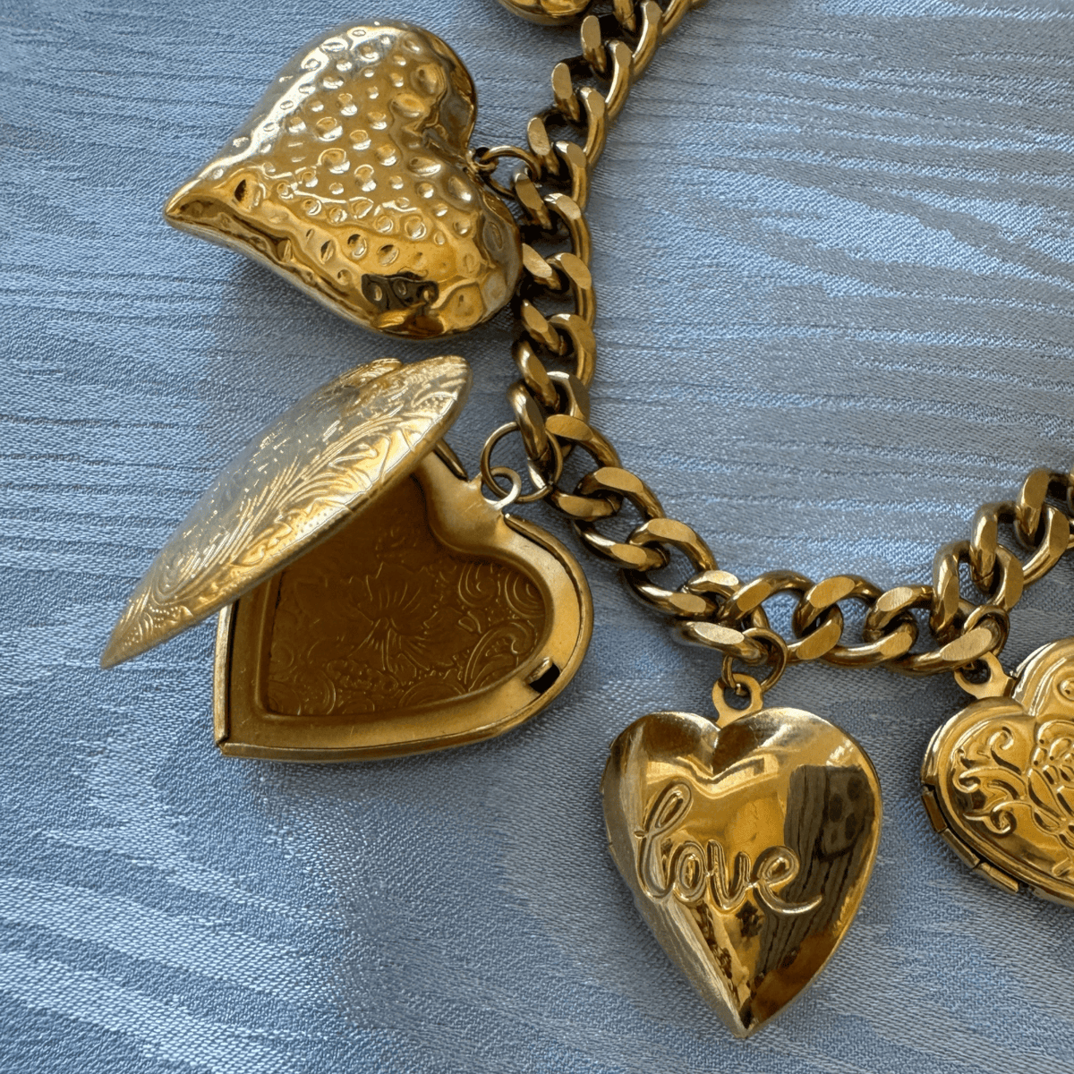 Dalila Heart Locket Bracelet Bracelets by BRACHA
