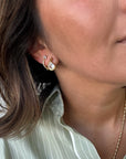 Devon Drop Studs Earrings by BRACHA