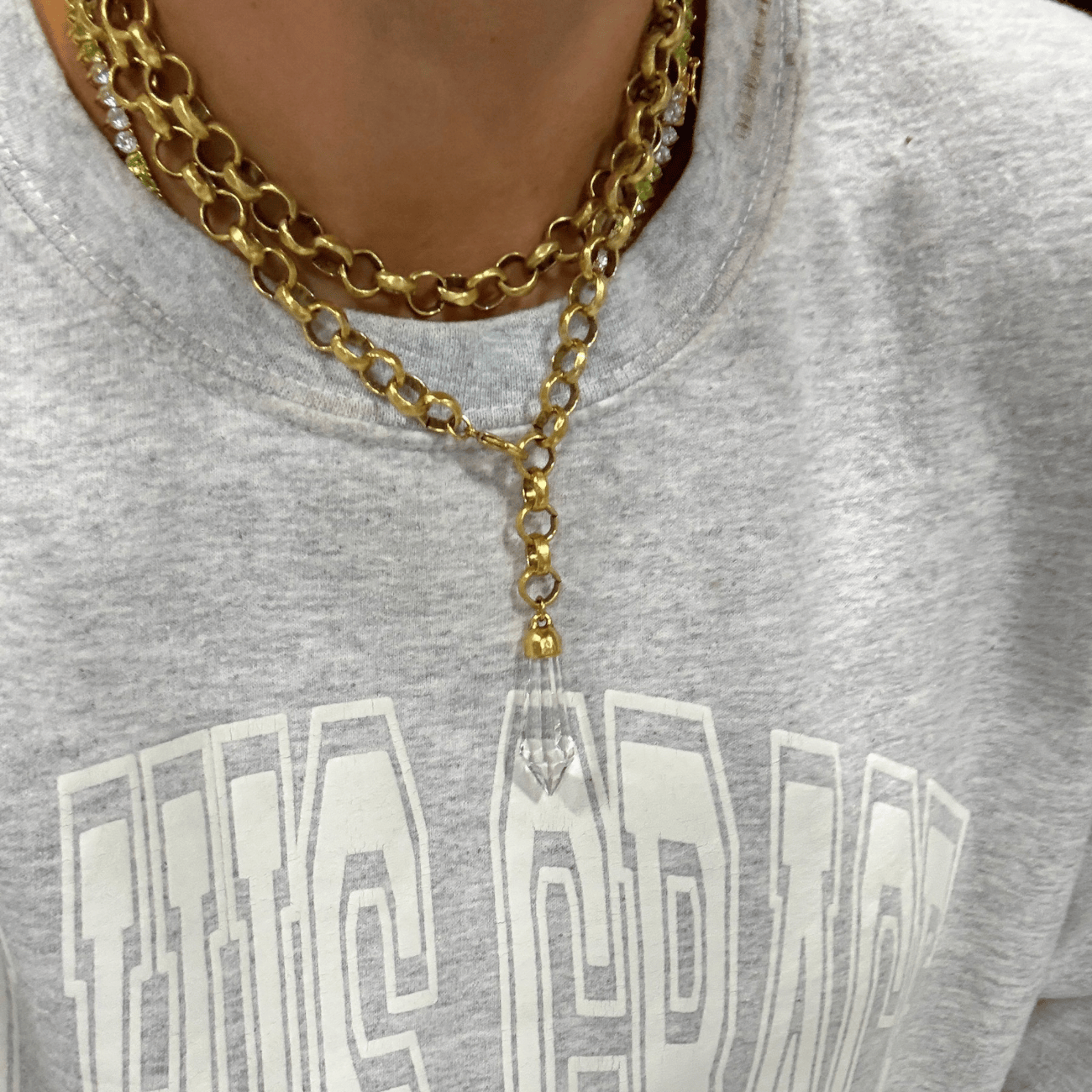 BRACHA Diamond Point Lariat