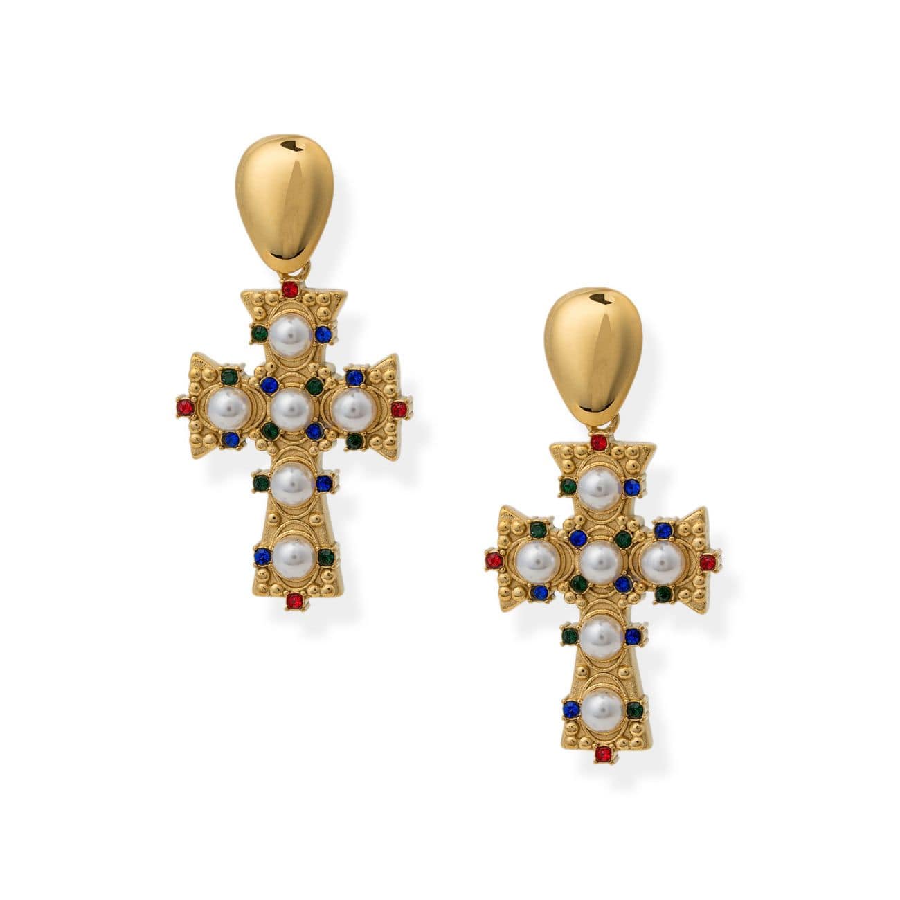 BRACHA Dominion Cross Earrings