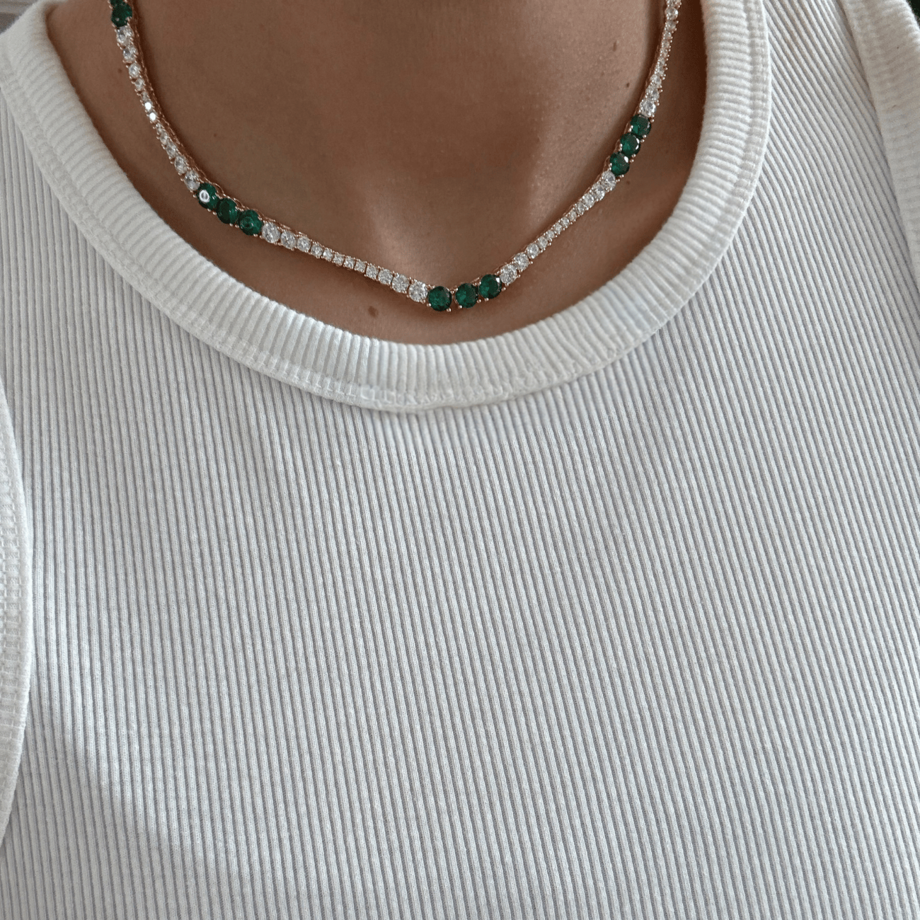 BRACHA Emerson Tennis Necklace