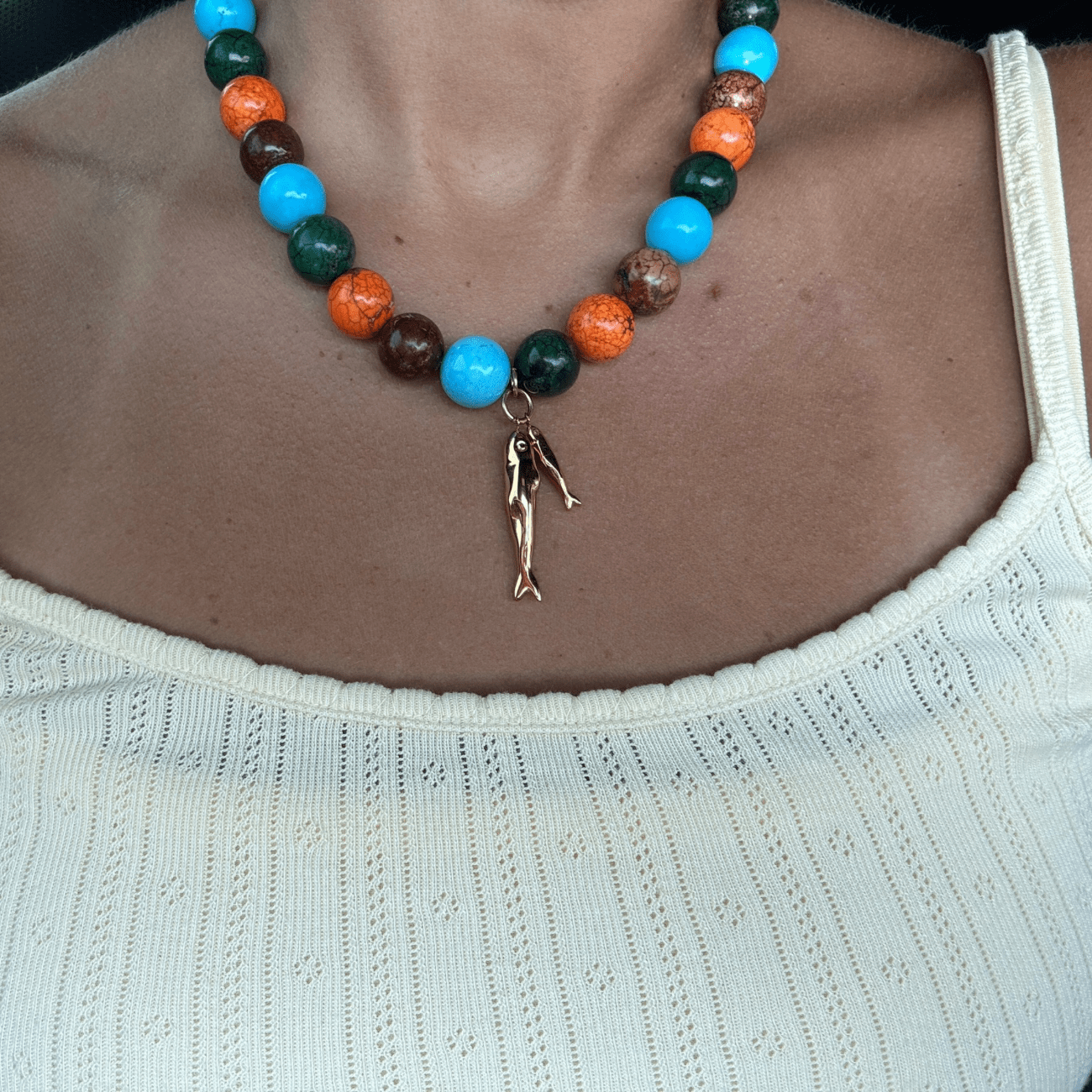 BRACHA Fisher Gumball Necklace