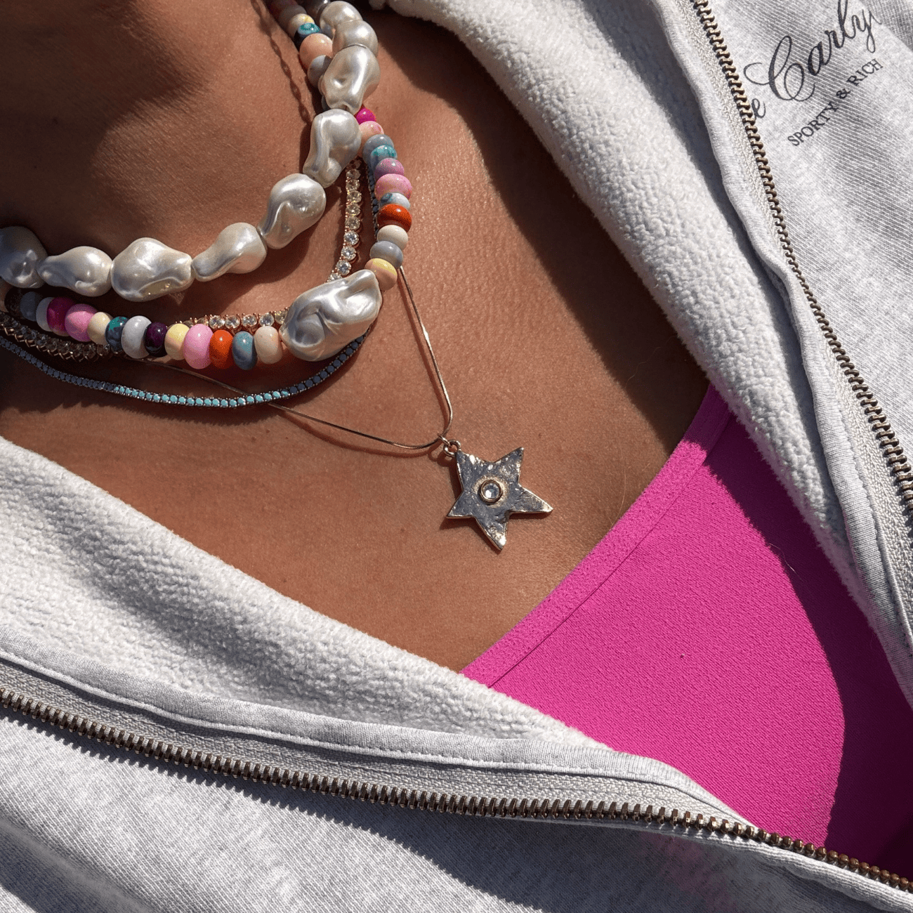 BRACHA Fruit Salad Pearl Necklace