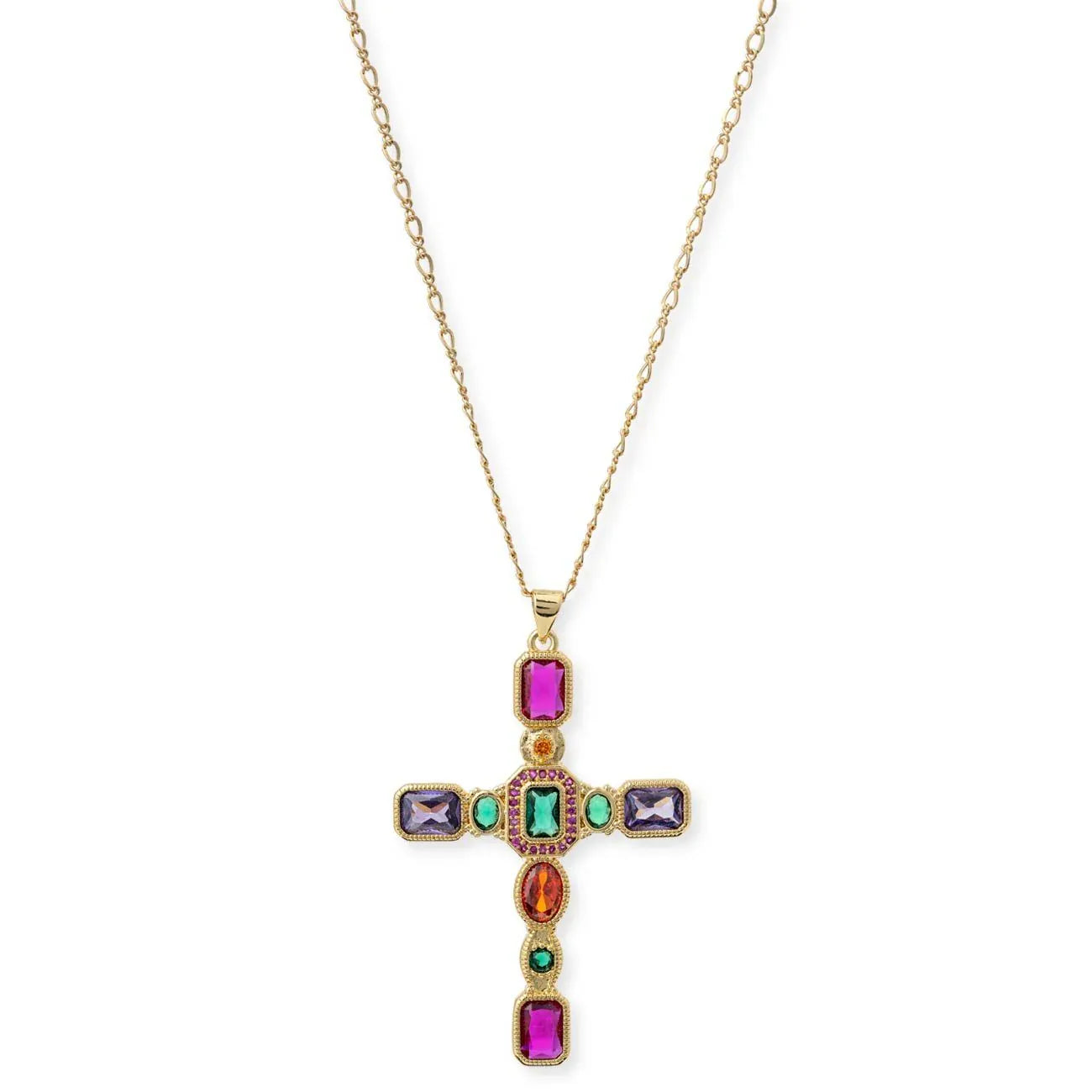 Genesis Cross Necklace by BRACHA