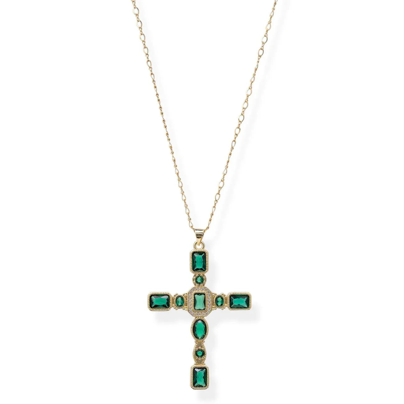 Genesis Cross Necklace by BRACHA