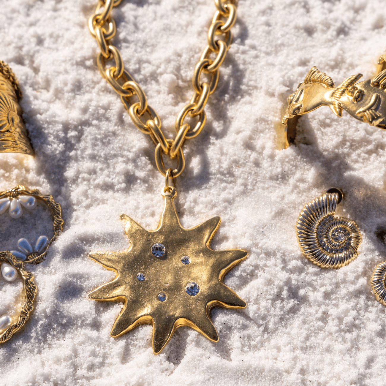 BRACHA Gilded Sun