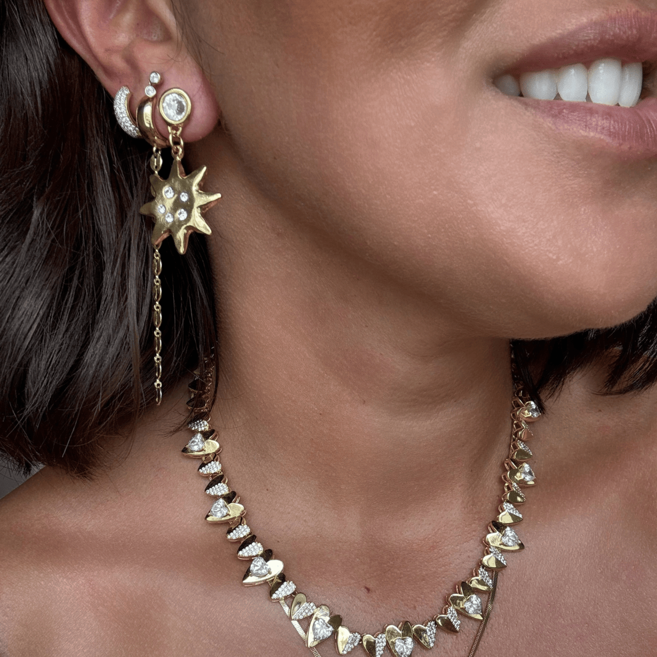 Gilded Sun Earrings Earrings by BRACHA
