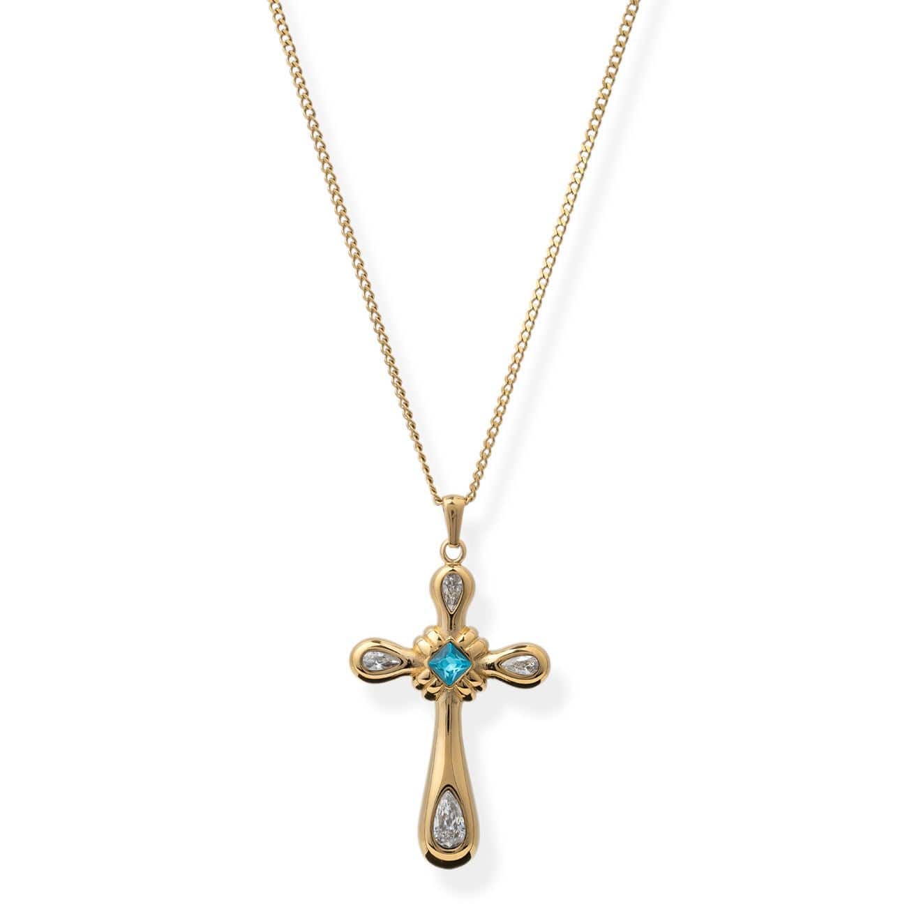 BRACHA Grace Cross Necklace