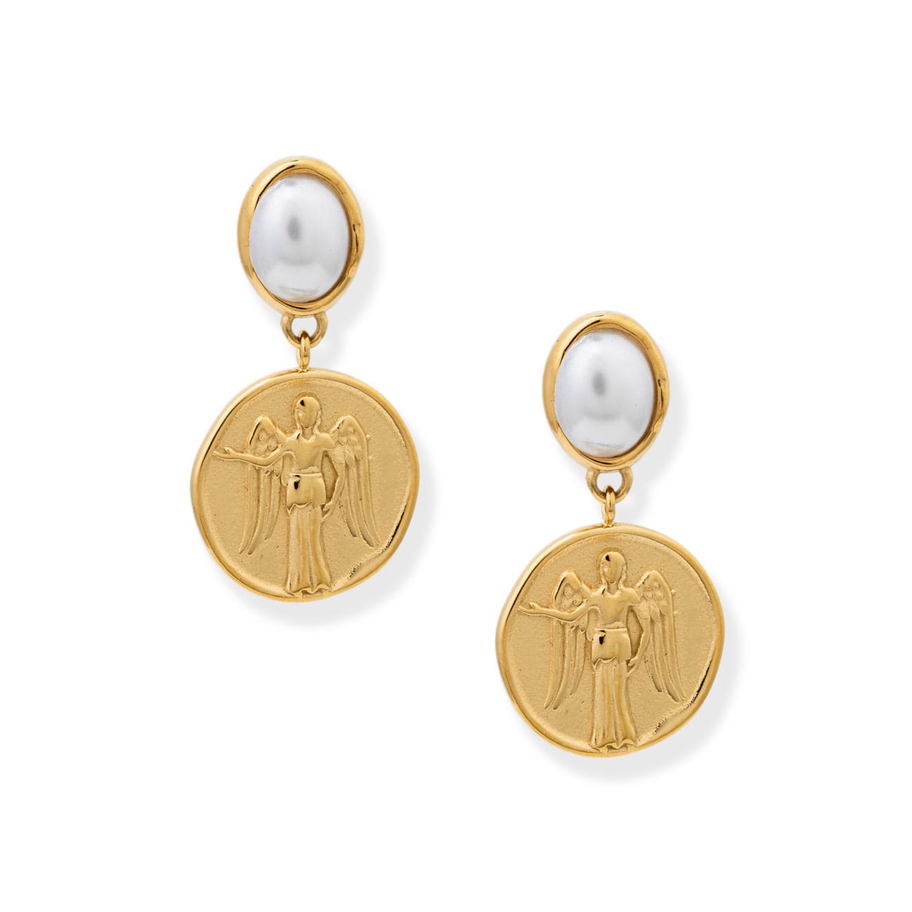 BRACHA Guardian Coin Earrings