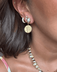 Guardian Coin Earrings Earrings by BRACHA