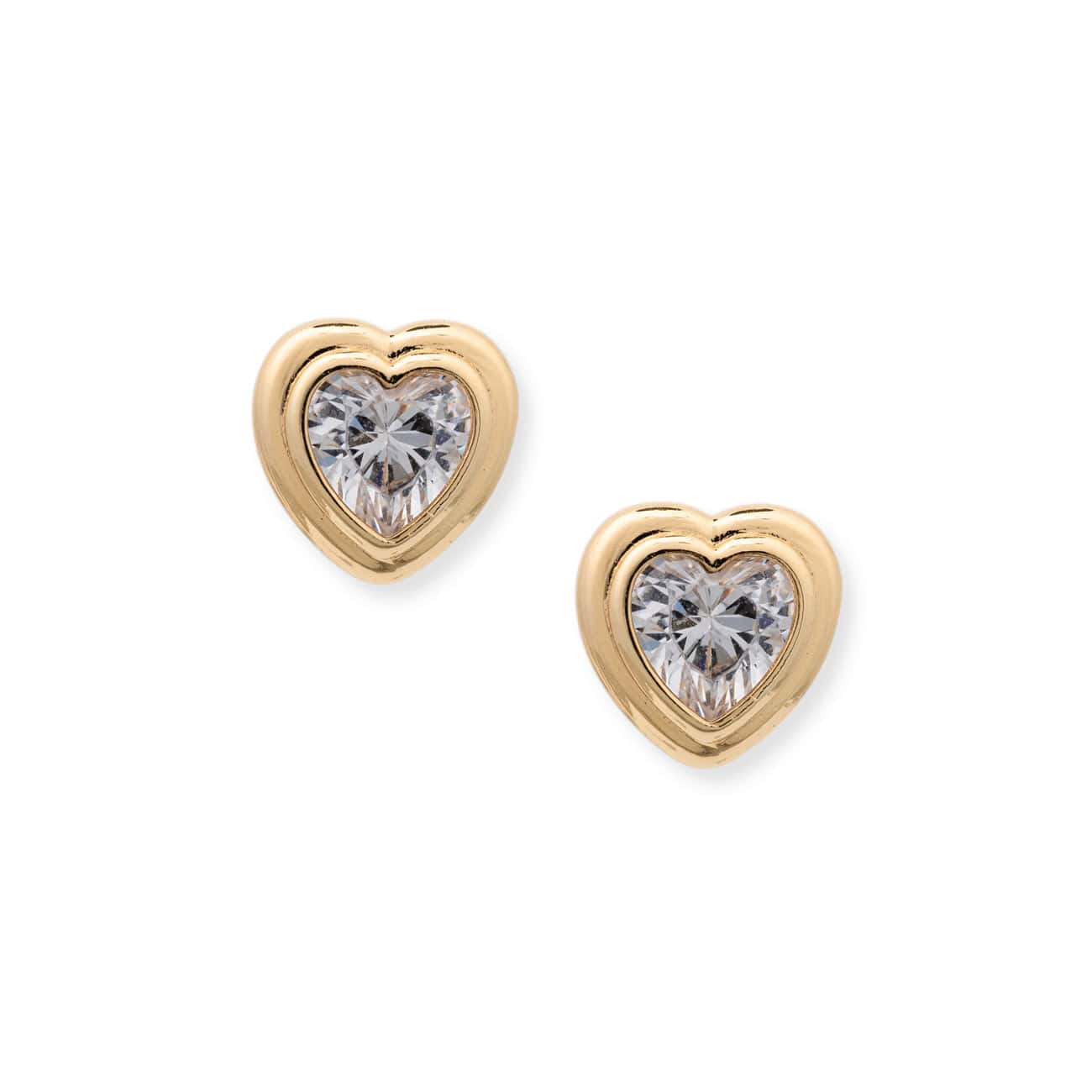 Harrington Heart Studs Earrings by BRACHA