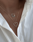 BRACHA Heart With Joy Necklace