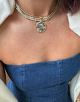 BRACHA Honeycomb Omega Choker