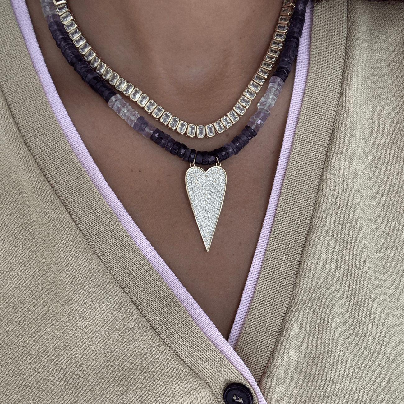 BRACHA Icon Amethyst Necklace