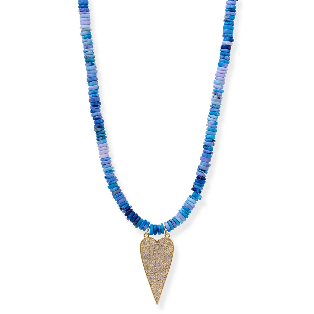 BRACHA Icon Blue Heart Necklace