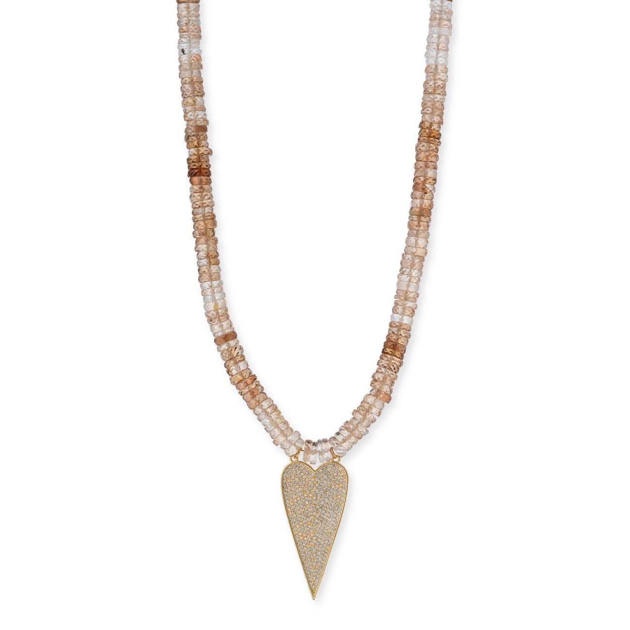 BRACHA Icon Brown Stone Necklace