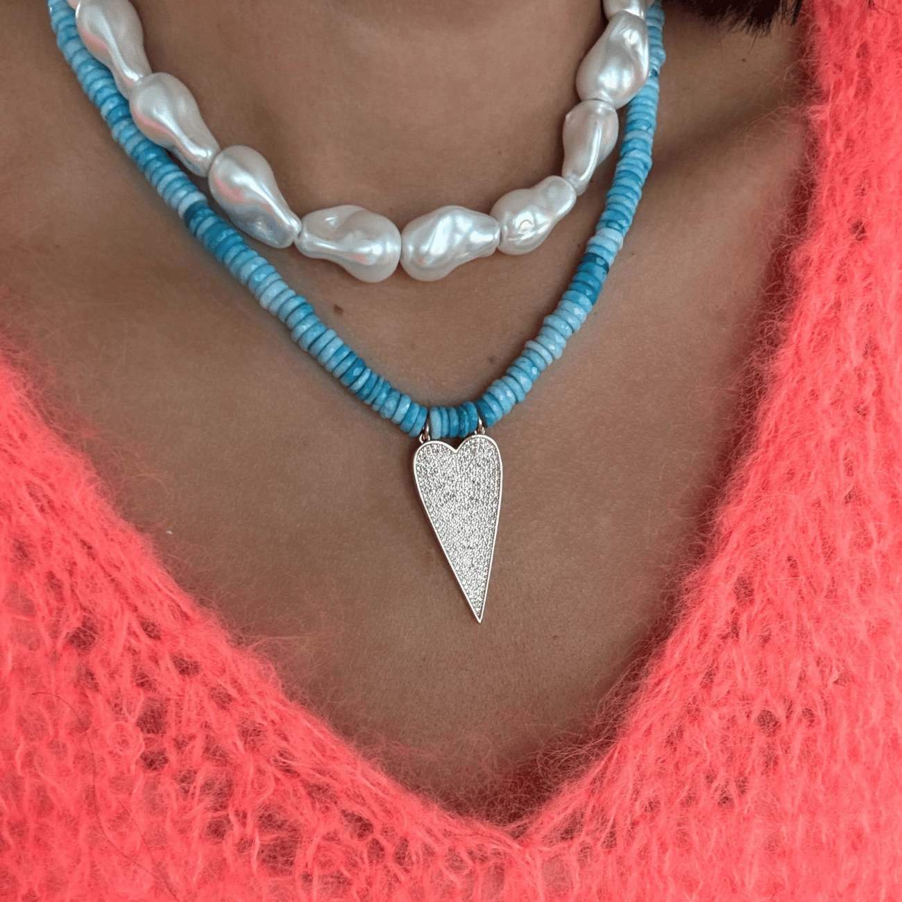 BRACHA Icon Cost Blue Necklace