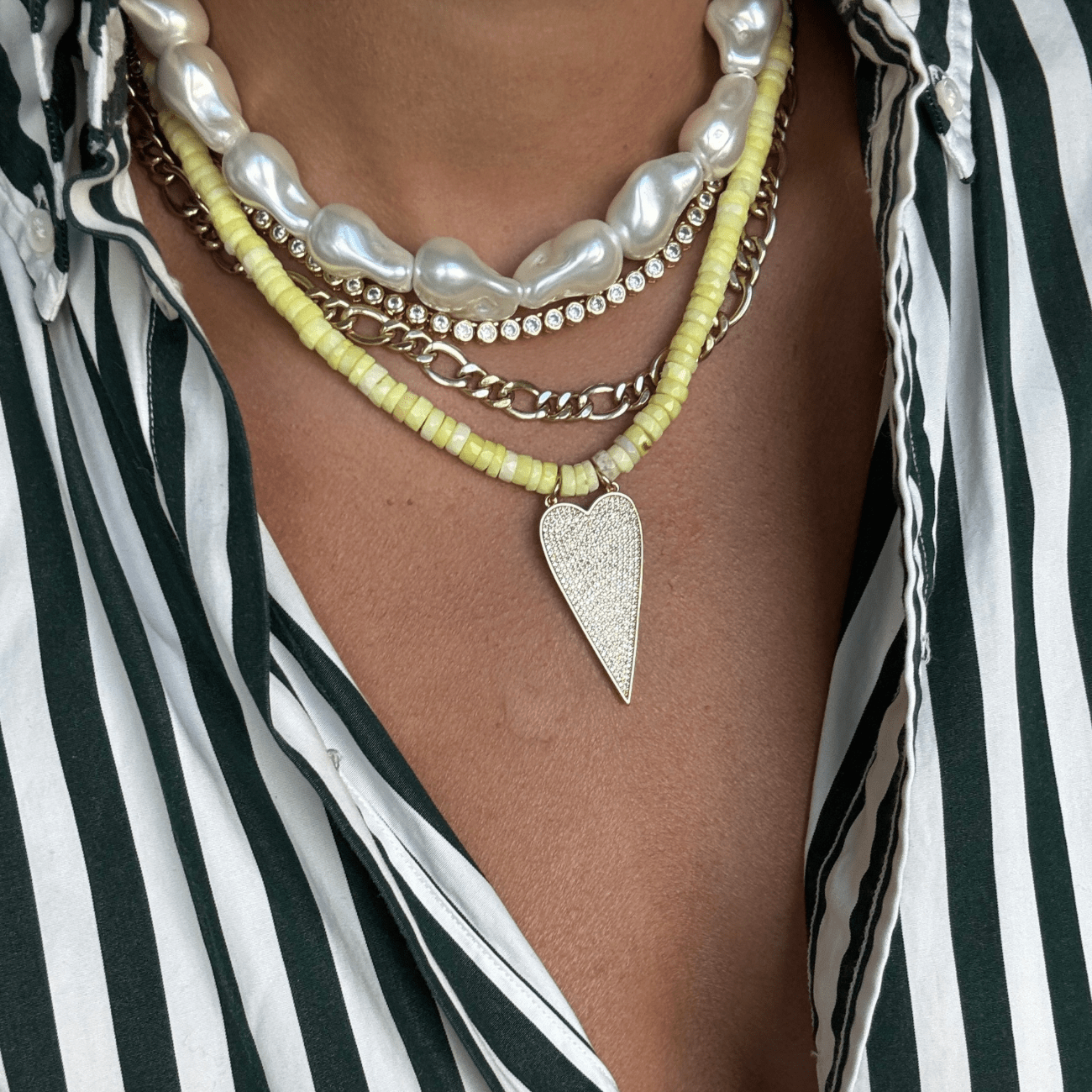 BRACHA Icon Yellow Necklace
