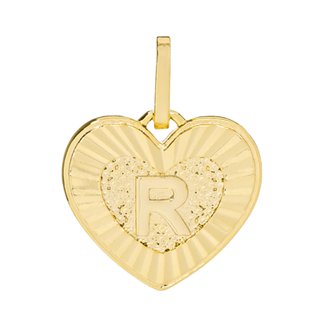 Initial Heart Charm Charm by BRACHA