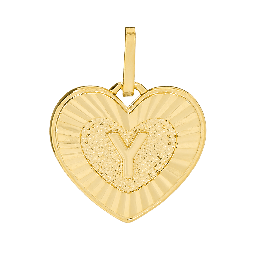 Initial Heart Charm Charm by BRACHA