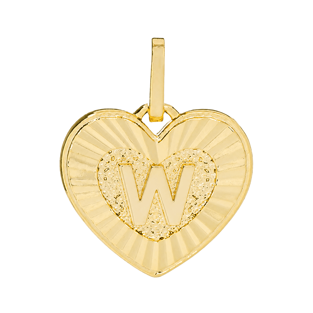Initial Heart Charm Charm by BRACHA
