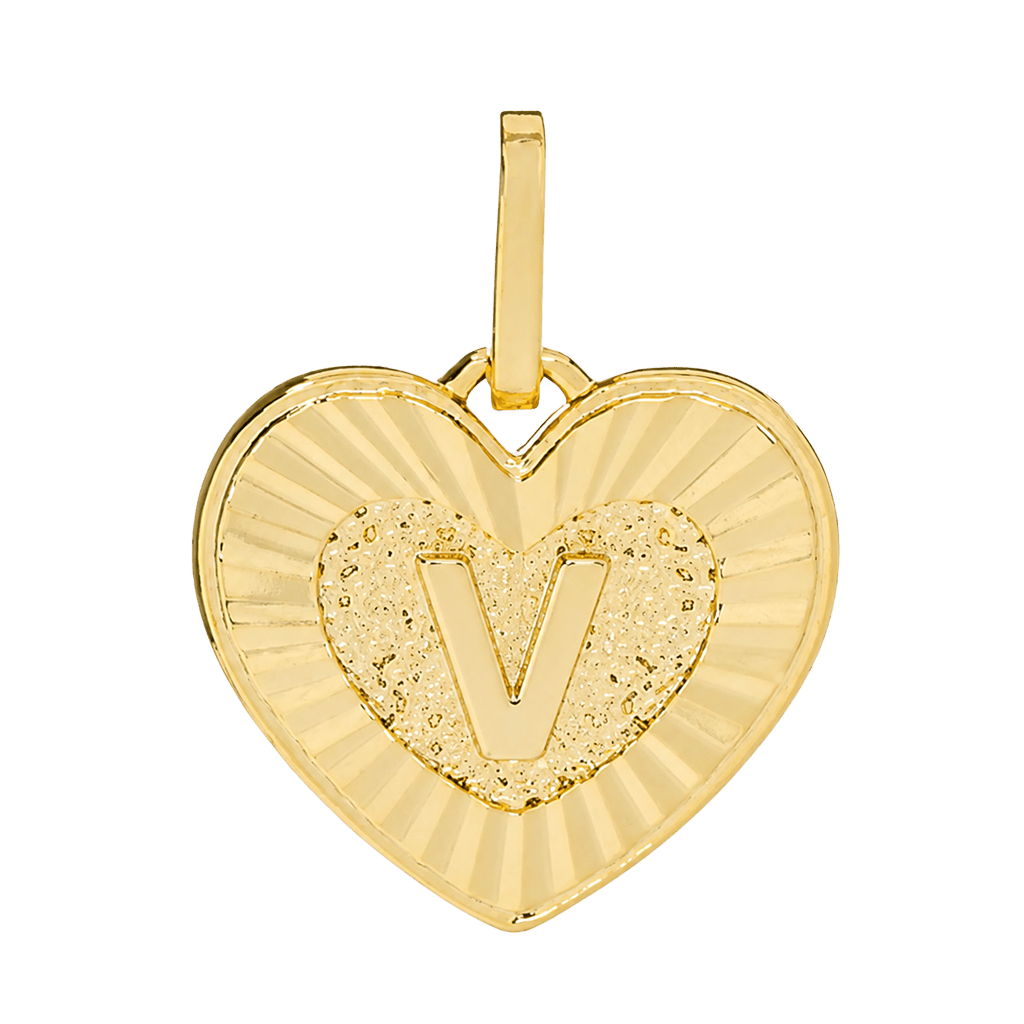 Initial Heart Charm Charm by BRACHA