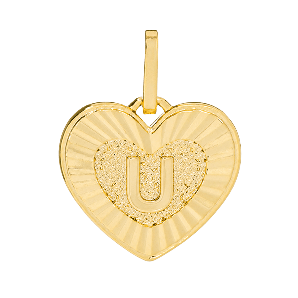 Initial Heart Charm Charm by BRACHA