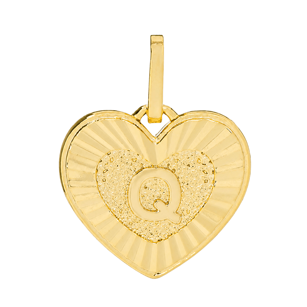 Initial Heart Charm Charm by BRACHA