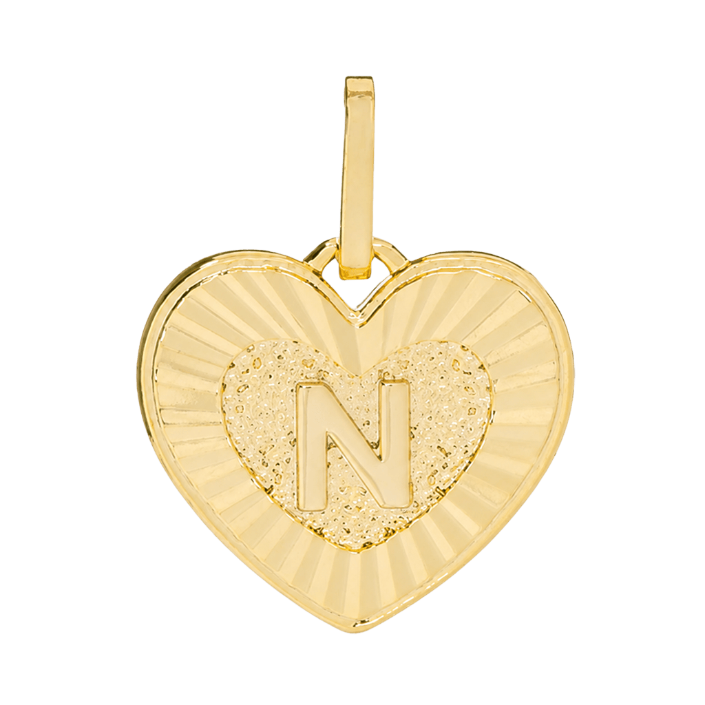 Initial Heart Charm Charm by BRACHA