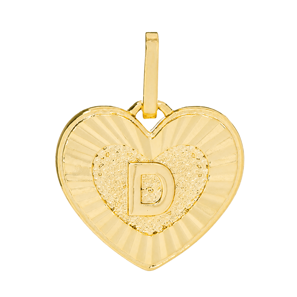 Initial Heart Charm Charm by BRACHA