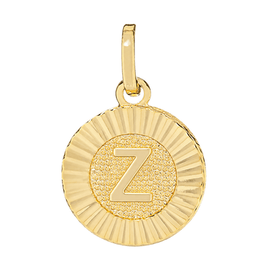 Initial Medallion Charm - Z