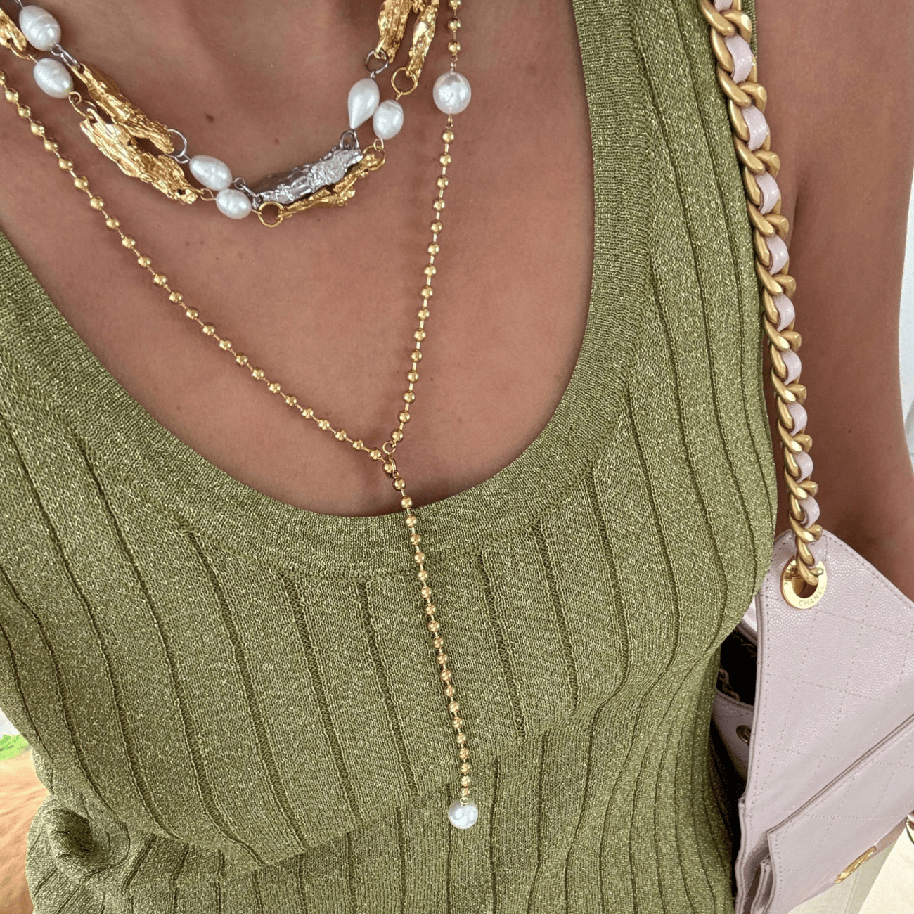 BRACHA Isla Lariat Necklace