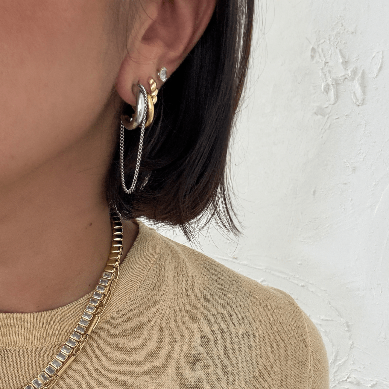 BRACHA Lalli Two Tone Earring