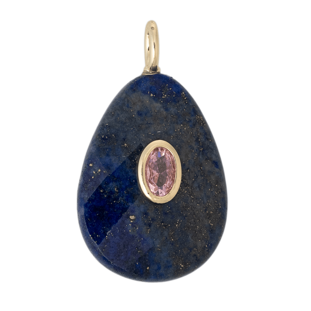 Lapis Drop Charm CHARMS by BRACHA