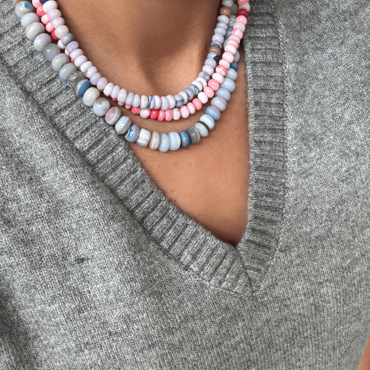 BRACHA Lavender Berry Necklace