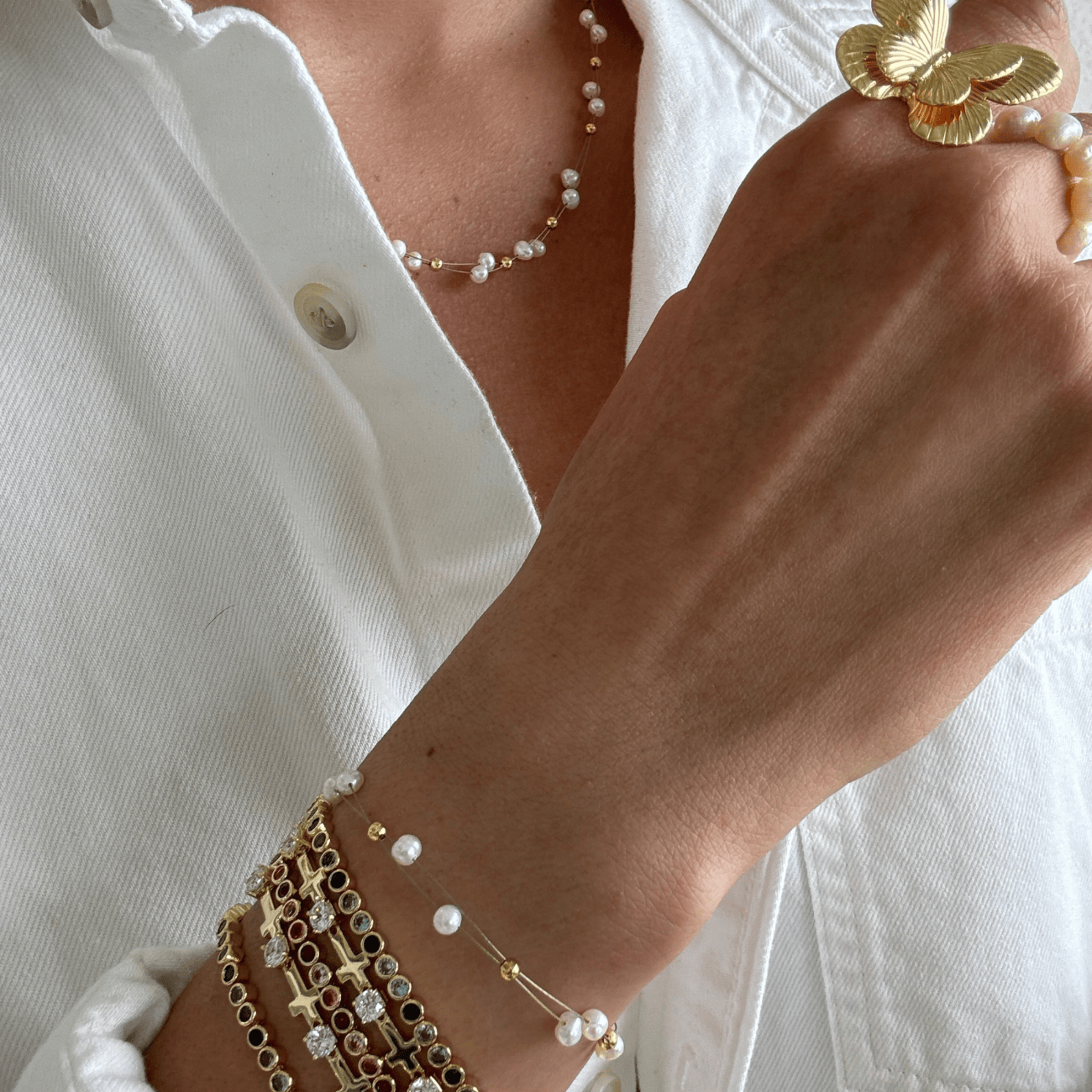 BRACHA Le Pearl Bracelet