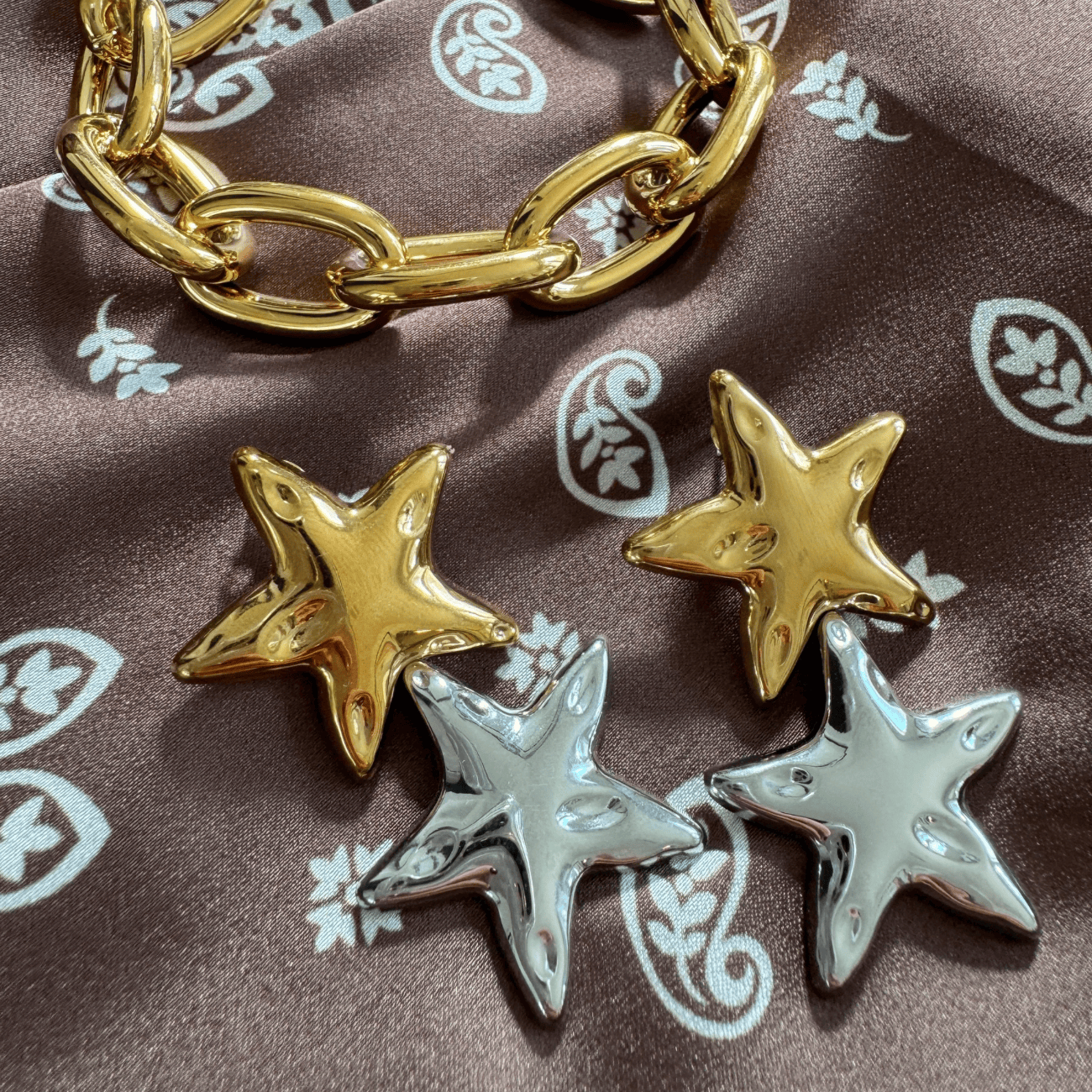 BRACHA Lincoln Star Earrings