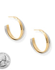 BRACHA Lira Two Tone Hoops
