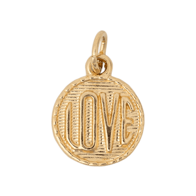 LOVE Coin Charm