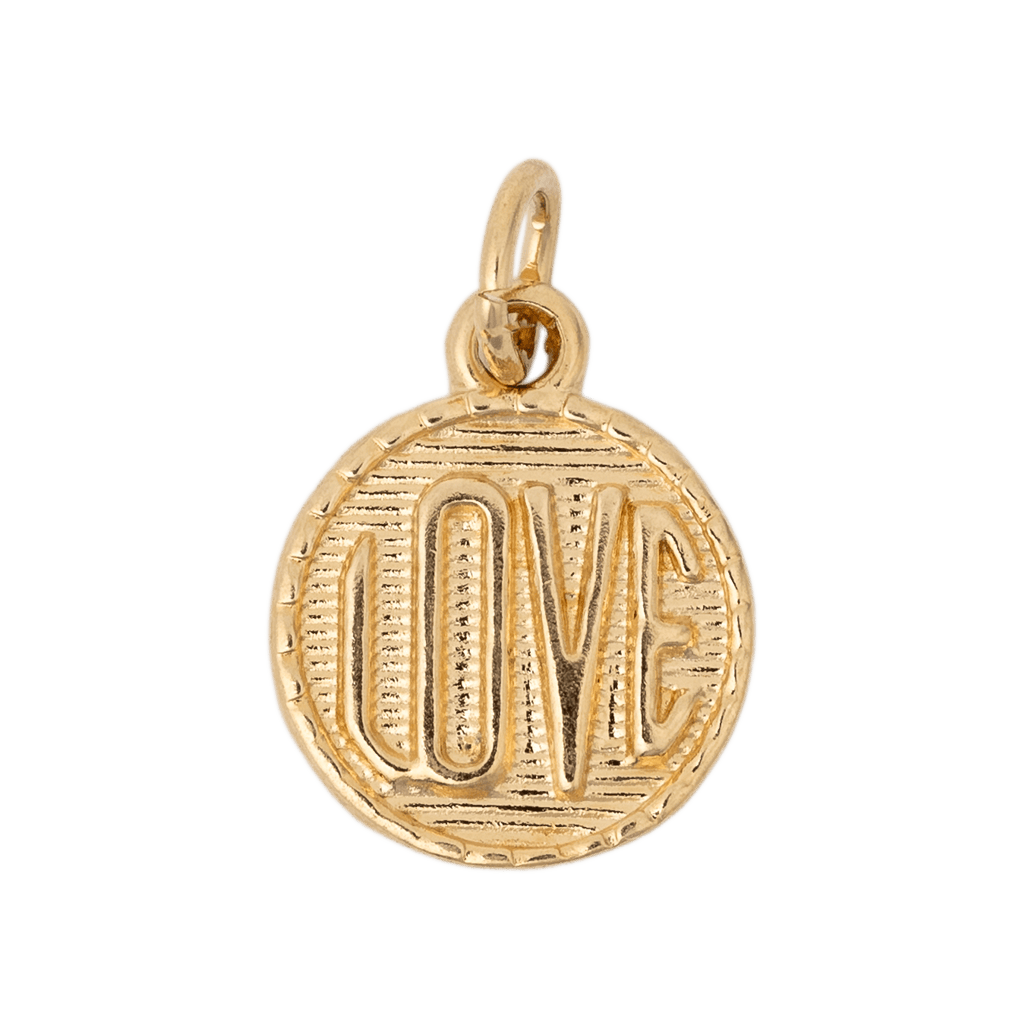LOVE Coin Charm by BRACHA