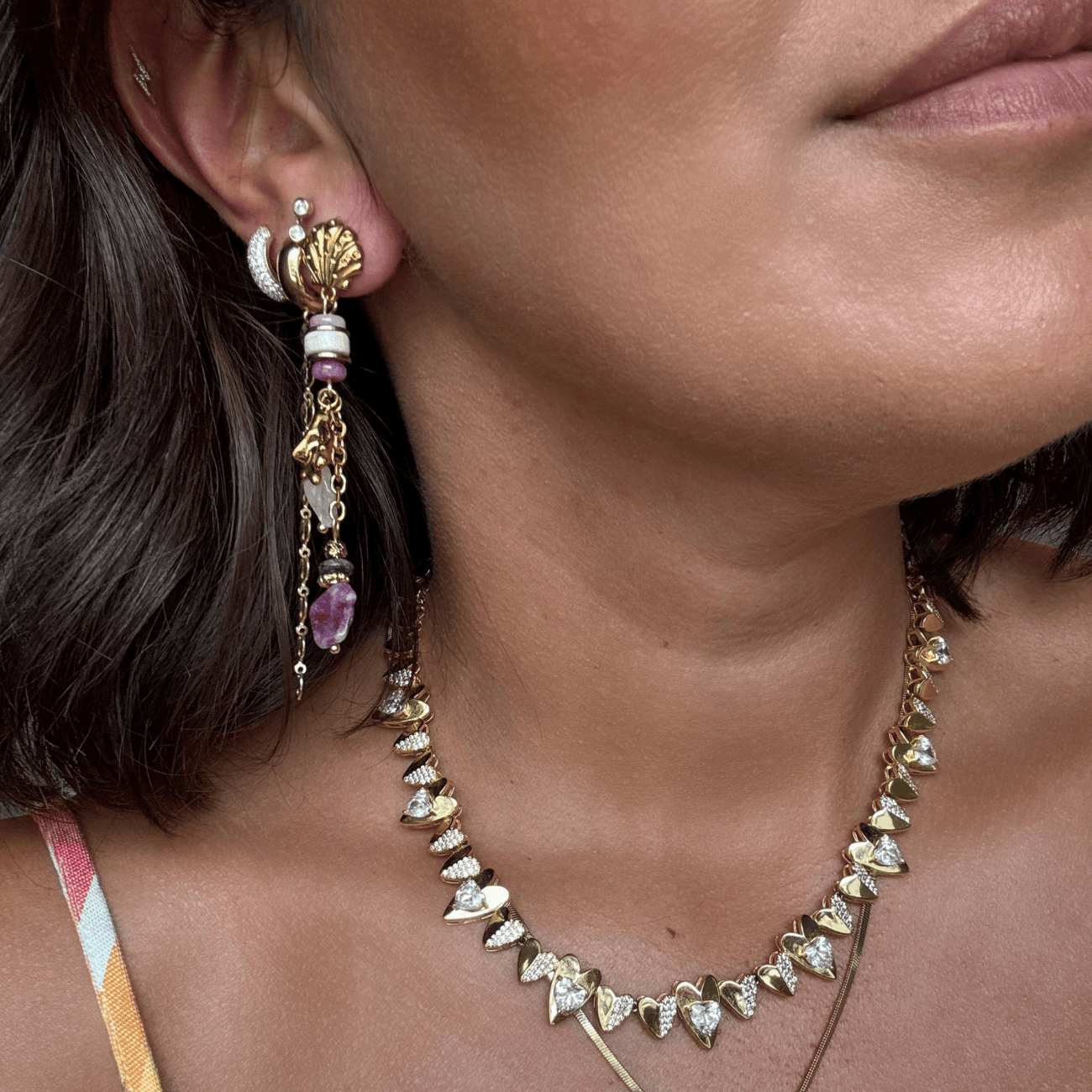 Lucia Shell Earrings Earrings by BRACHA