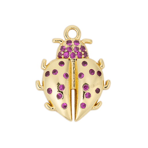 BRACHA Lucky Ladybug Charm