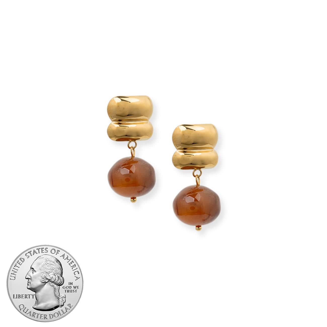 Lune Drop Earrings Earrings by BRACHA