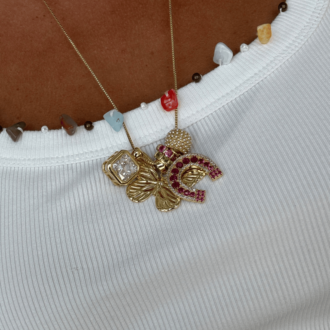 Luxe Spacer - Pearl Charm by BRACHA