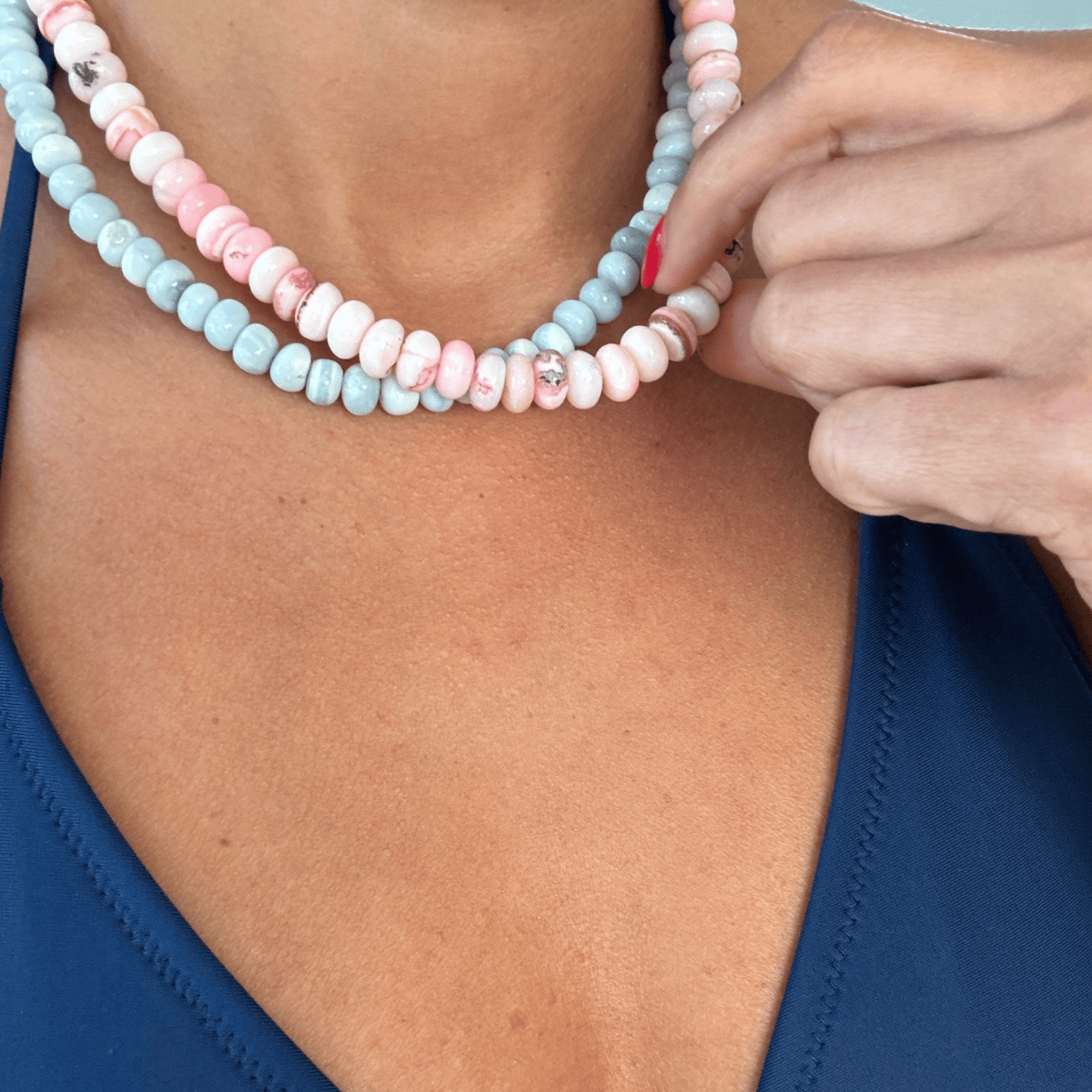 BRACHA Lychee Ice Martini Candy Necklace