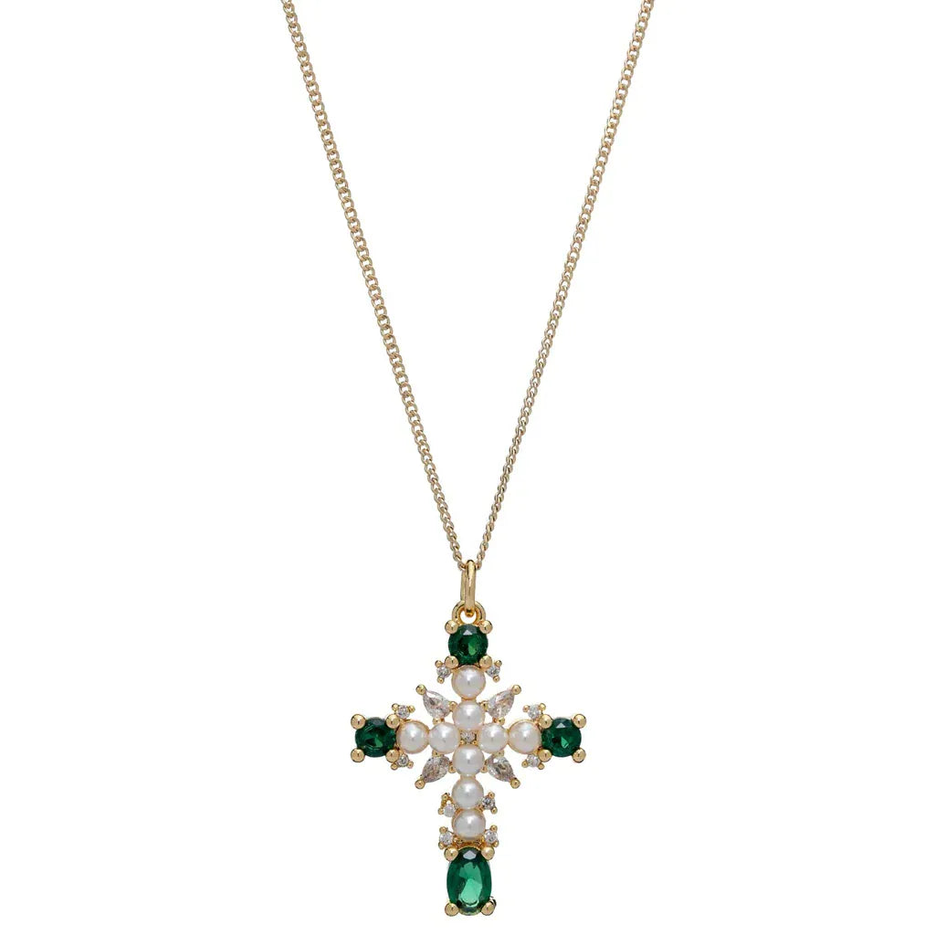 Magdalene Cross Necklace by BRACHA