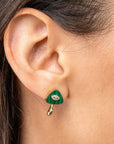BRACHA Malachite Mellow Studs
